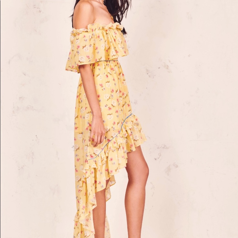 🌼Loveshackfancy Hi Low Alexia Dress in Sunburst🌻